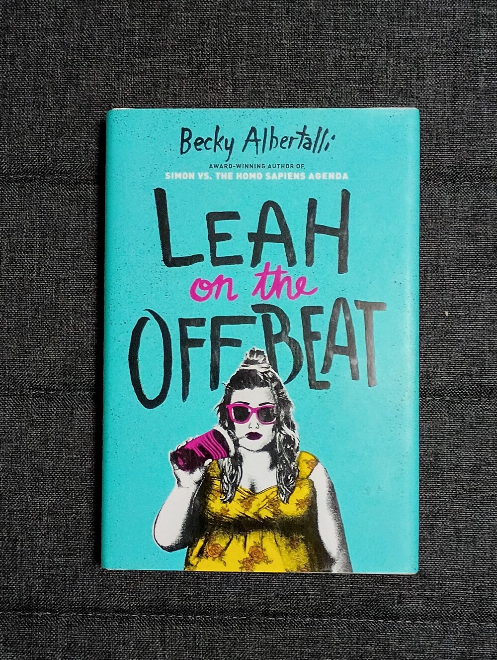 **3/$16 SALE - Leah on the Offbeat by Becky Albertalli - HardCover - Brand New